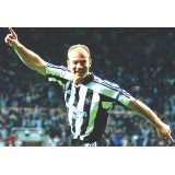 Alan Shearer Signed Newcastle 12 x 8 inch Football Photo