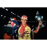 Tony Adams Signed 1989 Arsenal Captain 12 x 8 inch Football Trophy Photograph
