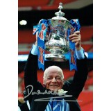 Dave Whelan Signed Wigan Owner 10 x 8 inch Photograph