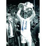 Alan Clarke Signed Leeds United 1972 FA Cup Victory 16 x 12 inch Photograph