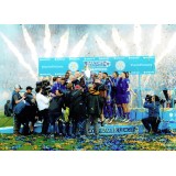 Claudio Ranieri Signed 16 x 12 inch Leicester City Premier League Champions Photograph