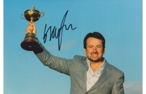 Graeme McDowell 8x12 Signed 2010 Ryder Cup Photo