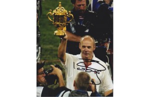 Sir Clive Woodward Signed England 2003 Rugby World Cup 8x10 Photograph