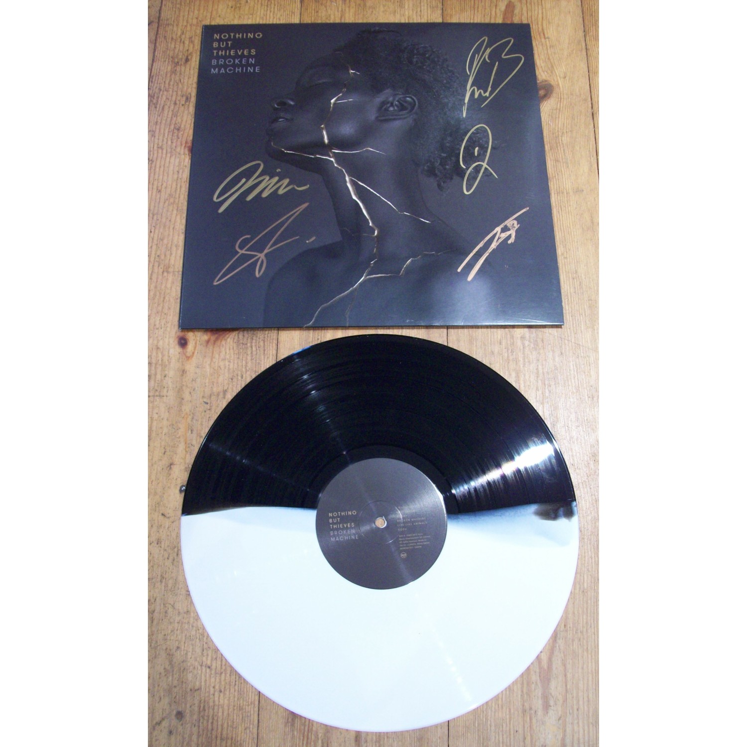 Nothing But Signed Broken Machine Vinyl LP 26202