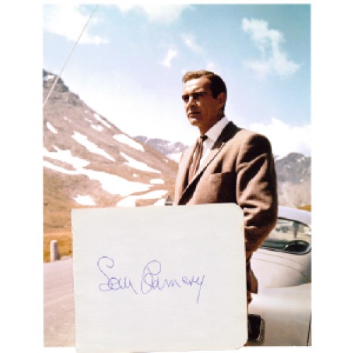 Sean Connery 'James Bond' Signature & 10x8 Photo! 24280