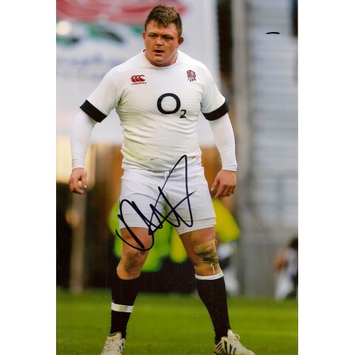 David Wilson signed England Rugby 8x12 Photo