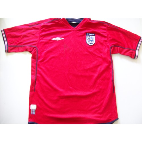 Alan Shearer Signed Replica England Away Shirt