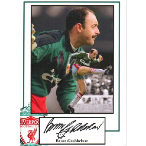 Bruce Grobbelaar 8x12 Signed Liverpool Photograph