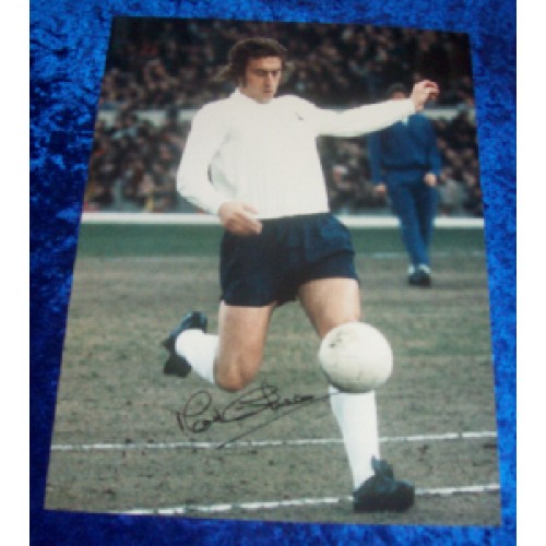Martin Chivers 12x16 Signed Spurs Photograph