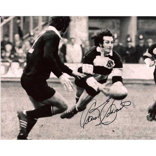 Gareth EDWARDS signed 8x10 Rugby Photo
