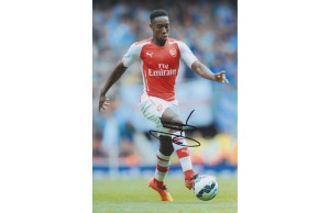 Danny Welbeck Signed 8x12 Inch Arsenal Photo
