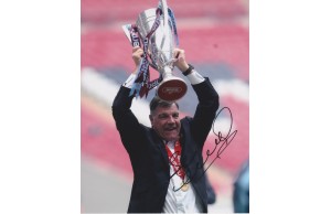 Big Sam Allardyce Signed 8x10 West Ham Photo