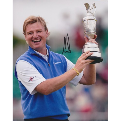 Ernie Els 8x10 Signed 2012 Open Championship Photo