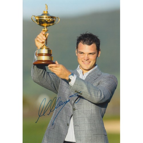 Martin Kaymer 8x12 Signed Ryder Cup Golf Photo