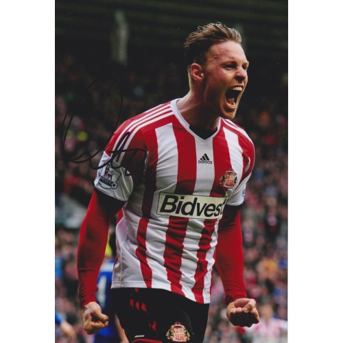 Connor Wickham Signed 8x12 Sunderland Photo