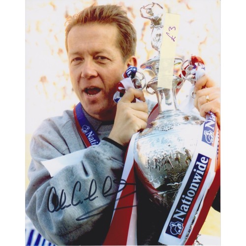 Alan Curbishley Signed 8x10 Charlton Play Off Final Photograph