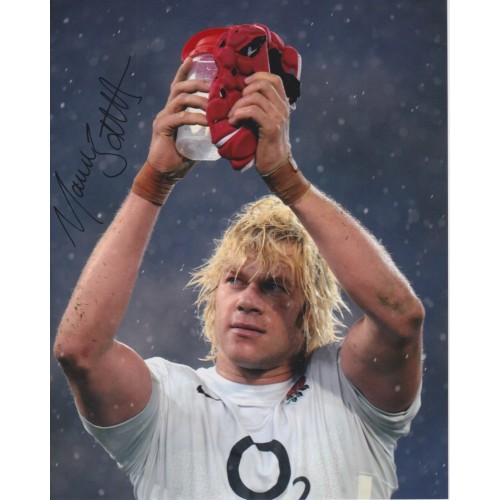 Mouritz Botha  Signed England Six Nations Rugby 8x10 Photo
