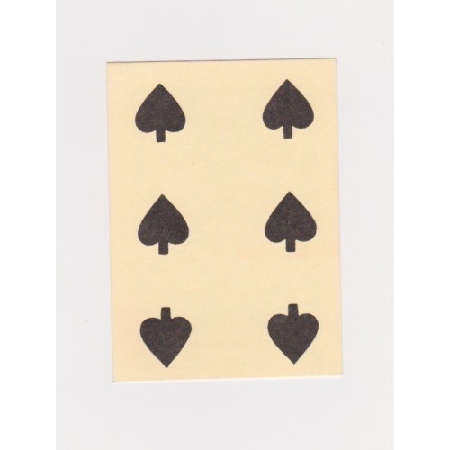 Back To The Future III Screen Used Playing Card Movie Prop