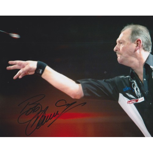 Bob Anderson Darts Legend Signed 8x10 Photograph
