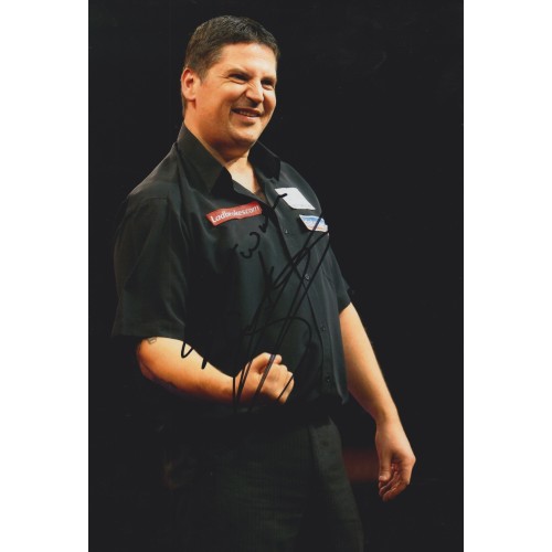 Gary Anderson PDC World Darts Champion Signed 8x12 Darts Photo!