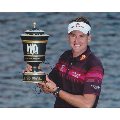 Ian Poulter 8x10 Signed Golf Photograph