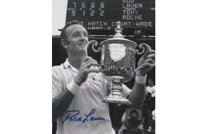 Rod Laver Signed 5x7 1969 US Open Magazine Clipping!
