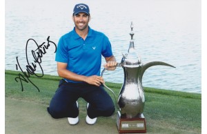 Alvaro Quiros Signed 8x12 Golf Photo!
