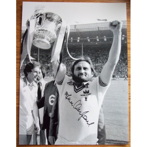 Frank Lampard Snr 12x16 Signed 1980 FA Cup West Ham  Photograph