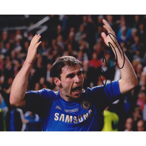 Branislav Ivanovic Signed 8x10 Chelsea Photograph