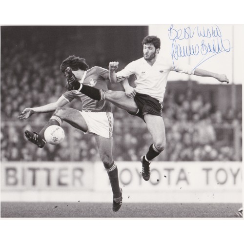 Garry Birtles  8x10 Signed Manchester Utd Photograph