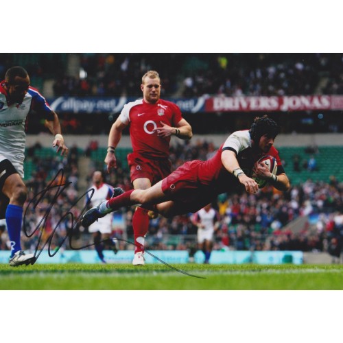 Danny Cipriani 8x10 Signed England Photograph