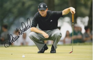 Shaun Micheel 12x8 Signed Golf Photograph