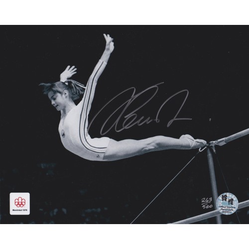 Nadia Comaneci Ltd Ed Signed 8x10 Olympics Photograph