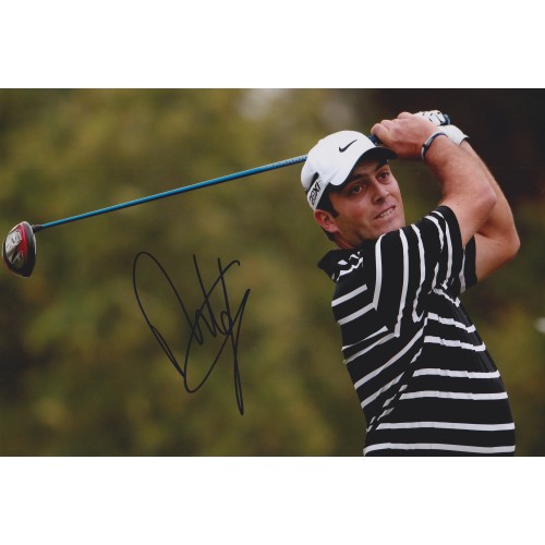 Francesco Molinari 2018 Open Winner Signed 8x12 Golf Photograph