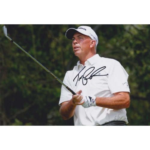 Tom Lehman 12x8 Signed Golf Photograph