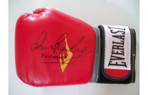 Iran 'The Blade' Barkley Signed Everlast Boxing Glove