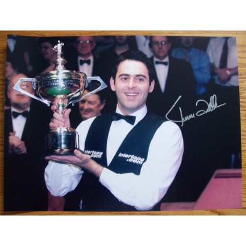 Ronnie O'Sullivan 12x16 Signed Snooker Photograph