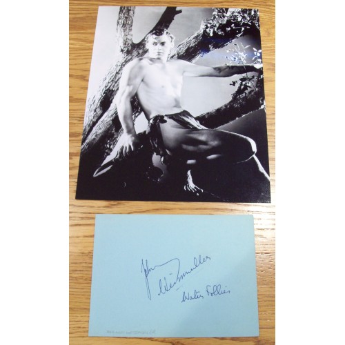 Johnny Weissmuler Album Page & Photo As Tarzan