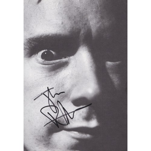 Johnny Rotten RARE Signed 8x10 Public Image Ltd RiSE/FALL Book 25710
