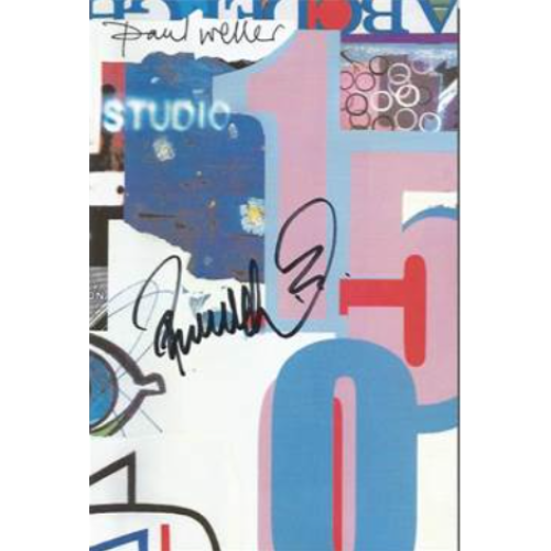 Paul Weller Signed DVD Cover of Studio150.