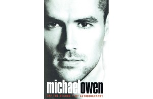 Michael Owen Signed OFF THE RECORD Hardback Book. 