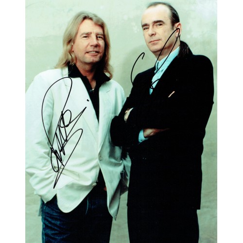 Status Quo Signed 10x8 Photo Signed by Rick Parfitt and Francis Rossi