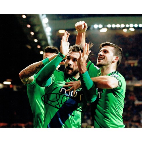 Charlie Austin Signed 8x10 Southampton Photograph