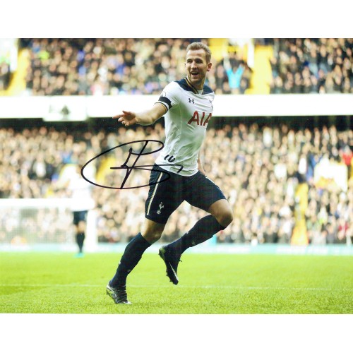 Harry Kane Signed 11x14 Spurs Photograph