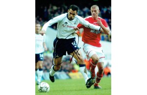 Gus Poyet Signed 8x10 Spurs  Photograph