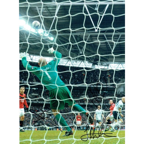 Aston Villa Multi Signed Large 16x12 Photograph