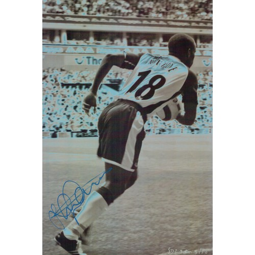 Jermaine Defoe Signed Unusual 10x15 Spurs Photograph