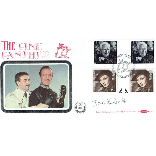 Bill Kwouk Signed Scarce Benham 1985 Official Pink Panther FDC.