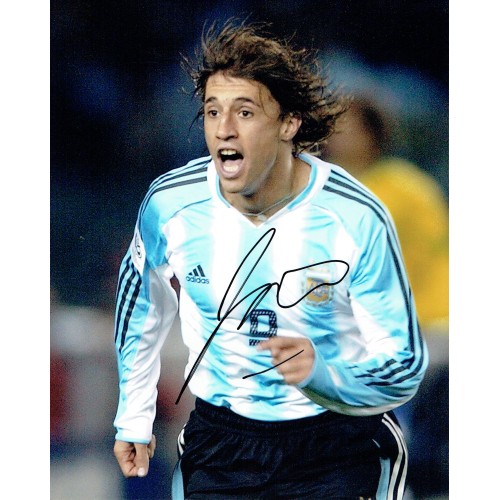 Hernan Crespo Signed 8x10 Argentina Photograph