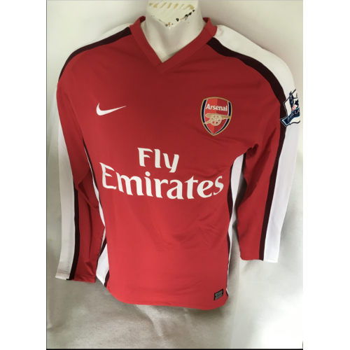 Jack Wilshere Arsenal Match Worn 2009/10 Season Home Football Shirt